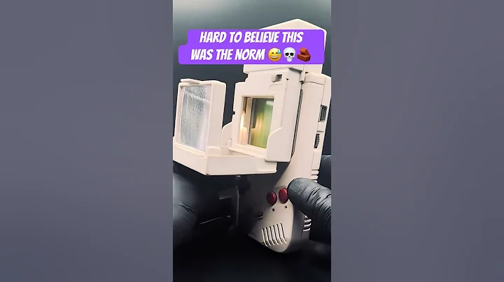Gameboy accessories were wild! #gameboy #nintendo thumbnail