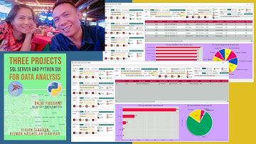 THREE PROJECTS: SQL SERVER AND PYTHON GUI FOR DATA ANALYSIS: VIVIAN SIAHAAN AND RISMON H. SIANIPAR