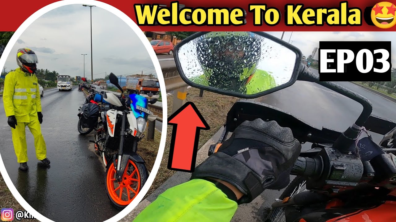 ಭೀಕರ ಅಪಘಾತದಲ್ಲಿ ಕಾರು ನಜ್ಜು ಗುಜ್ಜು🥵🥵 | Kerala Mansoon Ride EP 03 #kerala #mansoon #ride #kkf