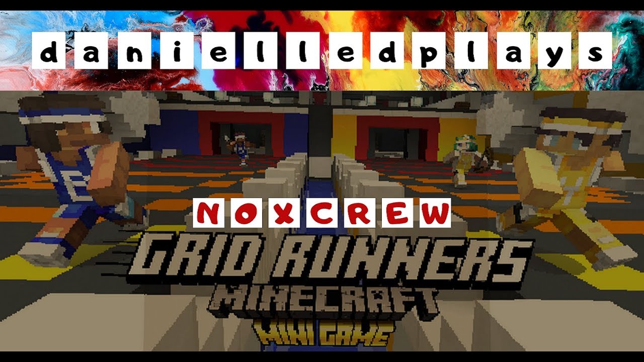 danielledplays Minecraft Grid Runners - YouTube