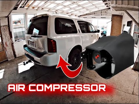 Installing suspension air compressor on 2006 Infiniti QX56 * EP 34 *