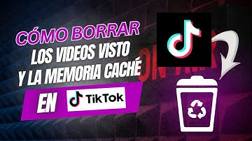 Cómo borrar los videos vistos y la memoria caché en TIKTOK. ⚡️