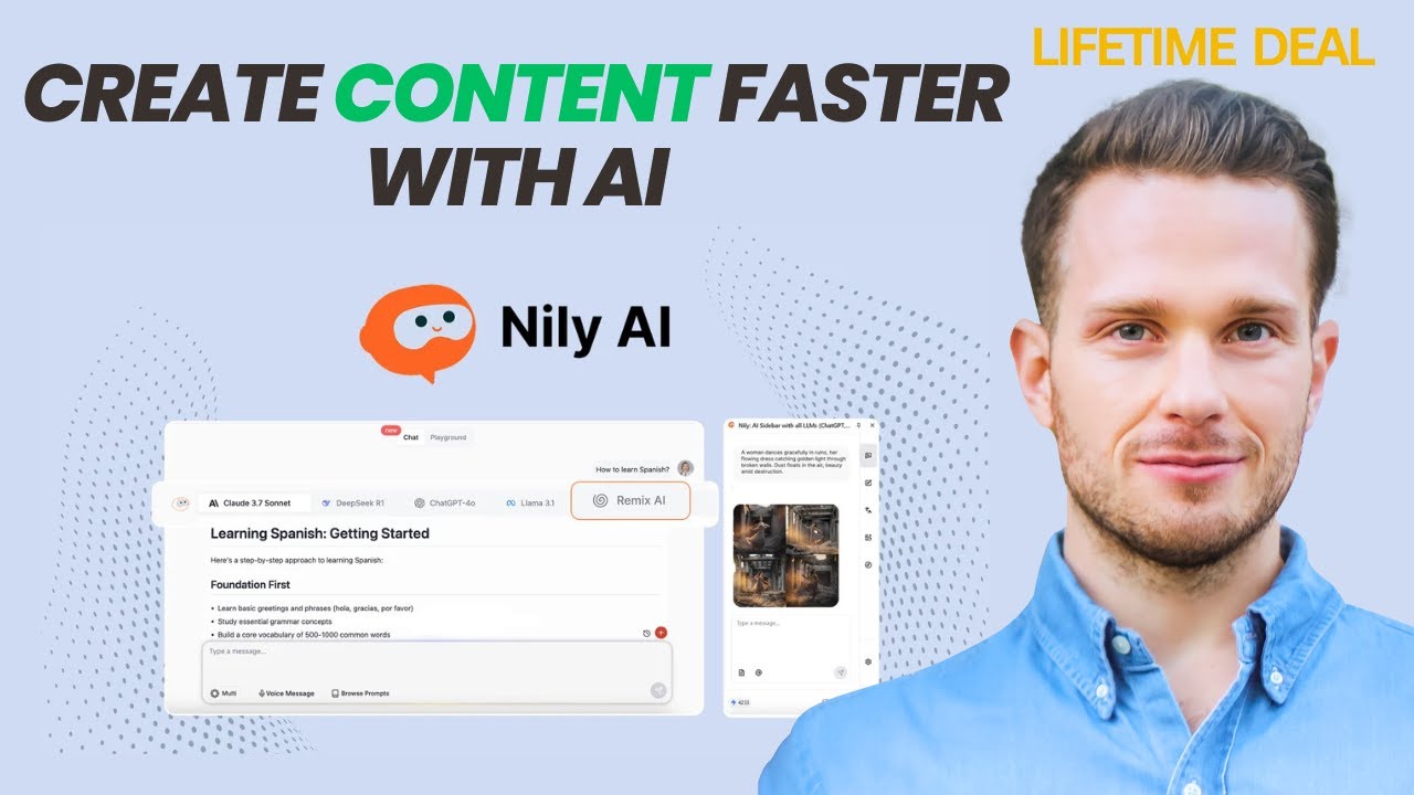Nily AI Lifetime Deal – Access 20+ AI Models to Write Content, Create Images & Boost Productivity