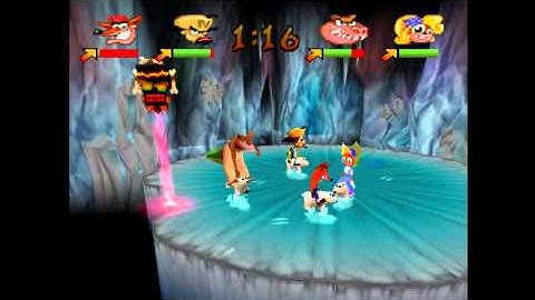 Crash Bash - Melt Panic - Snow Ball Glitch