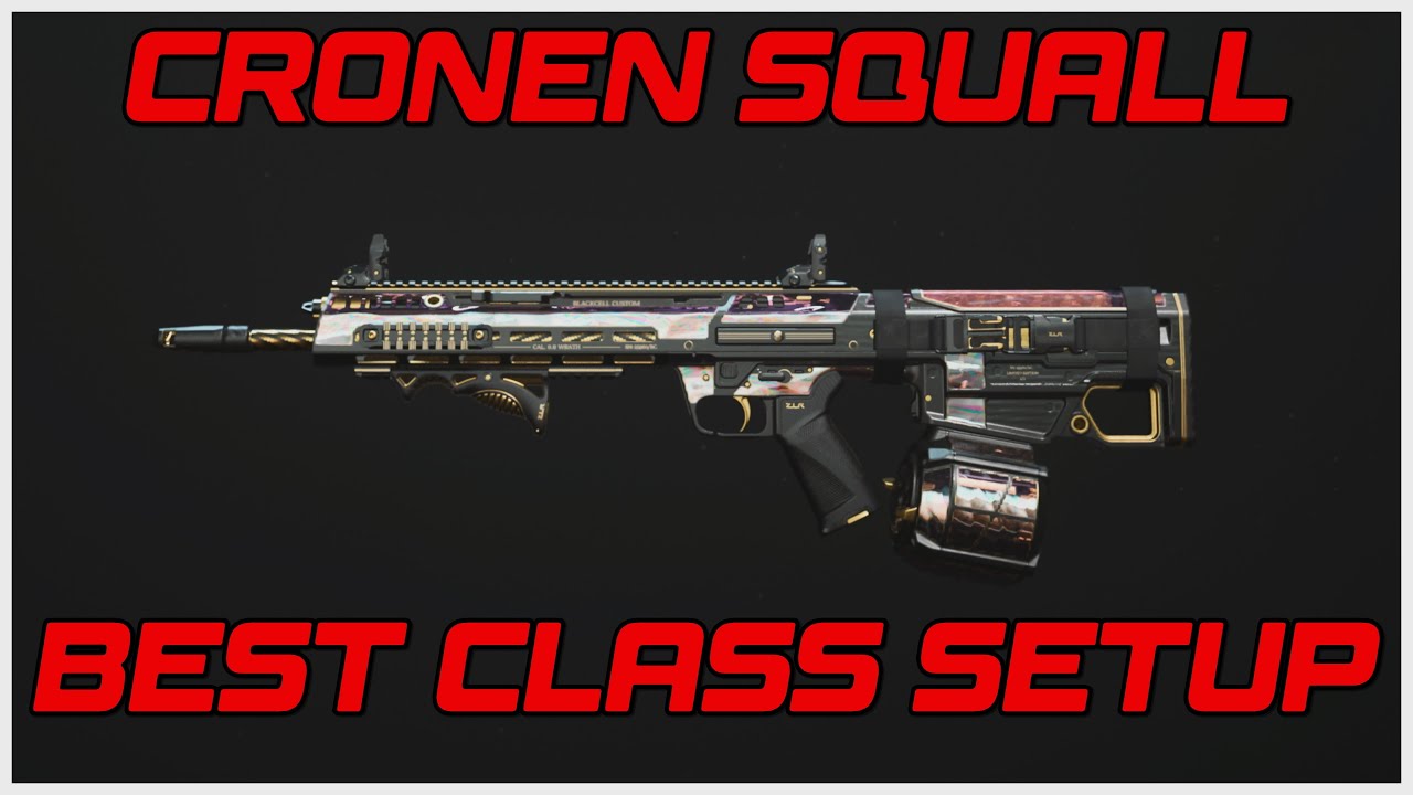Cronen Squall Best Class Setup! (MW2 Gameplay) - YouTube