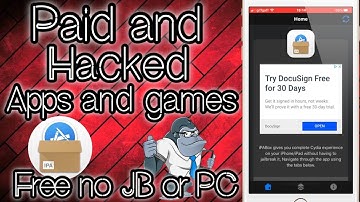 GET PAID AND HACKED APPS & GAMES FREE / FREE TWEAKED APPS AND GAMES NO JAILBREAK OR PC iOS 10,11,12