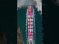 Giant Heavy Hauler Ship Arrive To Sea Port