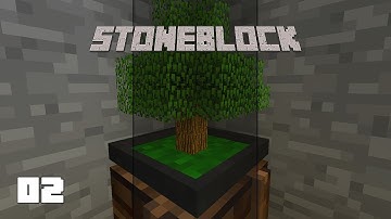 StoneBlock EP2 Mob Farm + Bonsai