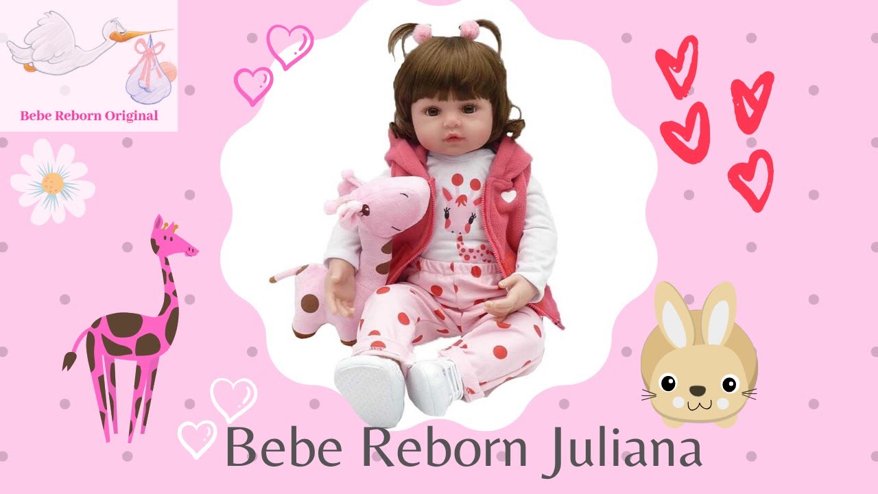 Ana Júlia com Maria Chiquinha (Bebê Reborn Menina) – Bebe Reborn Original