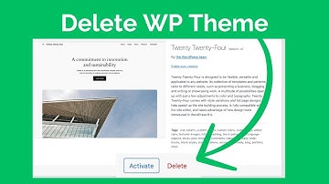 How To Remove Theme From WordPress [2024]