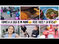 FIESTA EN LA CASA DE MI MAMÁ 🥳 COMIMOS RICOS TACOS Y JARITOS🍹🌮+ HICE UNA APUESTA CON MI HERMANA🙊