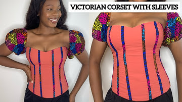 VICTORIAN CORSET WITH SLEEVES | Tutorial Video