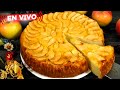 En VIVO: TARTA de MANZANA MUY FÁCIL Y DELICOSA 😍🍏😋  TORTA o PASTEL. Receta en directo