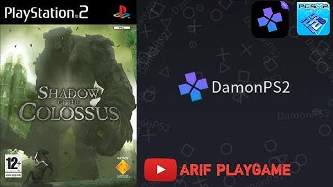 play game, Test Damon ps2 3.1.3 shadow of the colossus SD 855