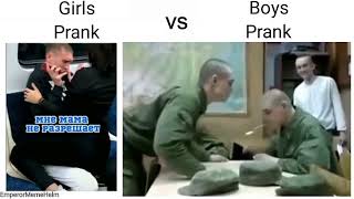 Girls Prank vs Boys Prank