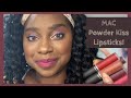 MAC Powder Kiss Liquid Lipcolour Review!