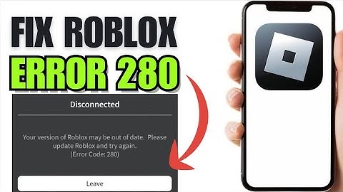 How To Fix Roblox Error Code 280 - Disconnected From Game Please Reconnect (Step By Step)