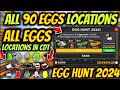 How to find all 90 eggs locations in car dealership tycoon egg hunt 2024 update