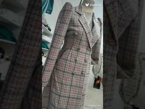 بالطو حريمى رائع تفصيل 