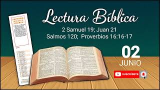 LECTURA BÍBLICA / 02 DE JUNIO