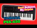 Yamaha PSS-A50 Review - BIG SURPRISES in a TINY Keyboard