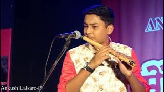 NEELE GAGAN KE TALE / FLUTE INSTUMENTAL /  SWANAND LALSARE