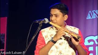 NEELE GAGAN KE TALE / FLUTE INSTUMENTAL /  SWANAND LALSARE