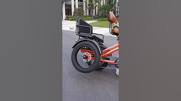 three wheeler Electric bicycle 🚲   #cycle#bicycle#mtb#threewheeler#shorts