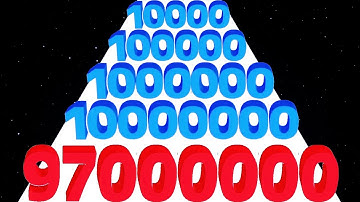 Number Run Game: Merge Number vs Numbers Run - Satisfying ASMR Gameplay (Maths Game)