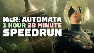 Nier: Automata Finished In 1 Hour 28 Minutes - Speedrun