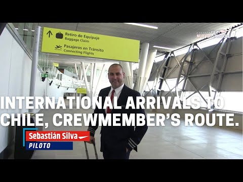 International Flights Arriving to Chile ?? the Crewmember’s route