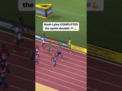 Noah Lyles wins