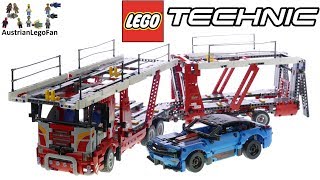 : Lego Technic 42098 Car Transporter - Lego Speed Build Review