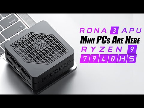 RDNA3 APU Mini PCs Are Here And FAST! Ryzen 9 7940HS Hands On Gaming Test Testing