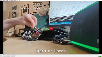 SEC-T Synth Badge Demo -- Default Patch