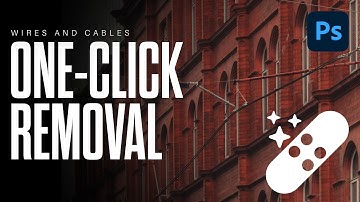 ONE CLICK REMOVAL - Wires and Cables || Photoshop Tutorial
