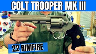 Colt Trooper MK III 22 Rimfire