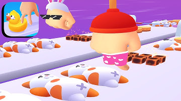 Crushy Fingers Gameplay ✌️🔥🖐 All Levels 43-48