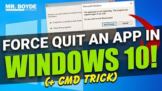 How to Force Quit an App in Windows 10