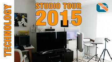 Geek Studio Tour Early 2015 #RoomTour #DeskTour