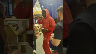 David Ortiz aka Big Papi with the shout out appreciate u & safe travels !!!