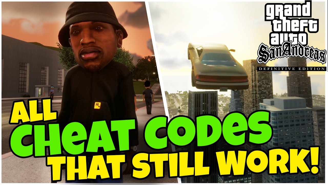 GTA San Andreas Definitive Edition' cheats list: 71 codes that still work