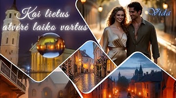 Kai lietus atvėrė laiko vartus | Meilės istorija Vilniuje