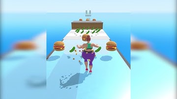 Fat 2 Fit Gameplay All Levels Android IOS, Walkthrough Fatty Run Games