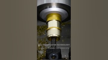 How to machine hexagon workpiece by our SL-36 with polygon cutter device? | CNC SMARTLATHE