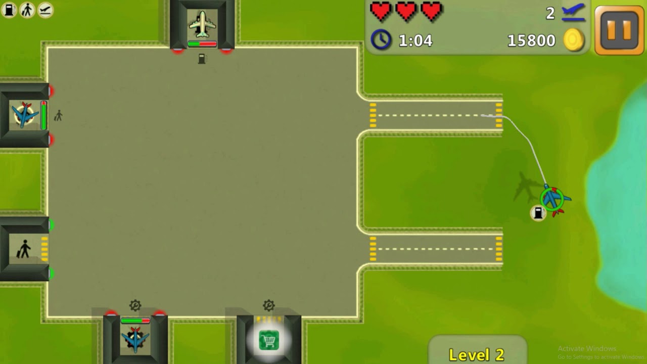 Airport Control Level 1 Game 02 YouTube