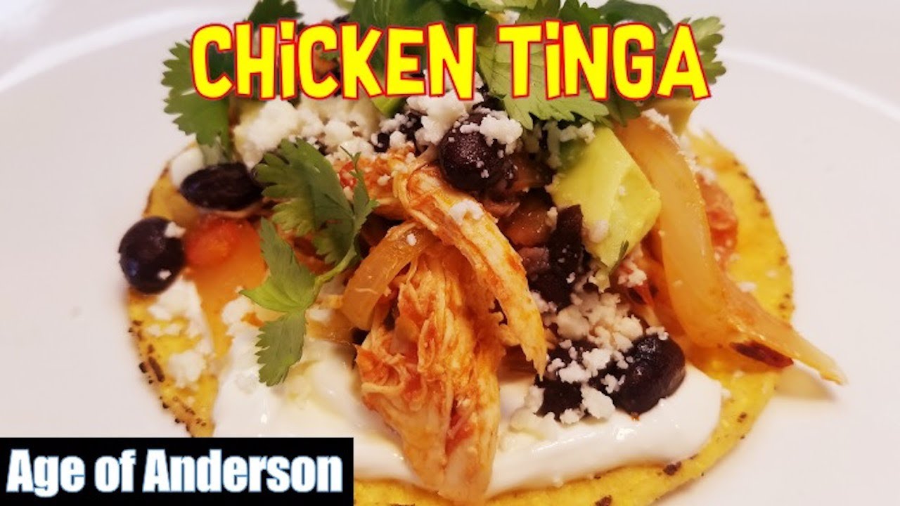 Easy Chicken Tinga Recipe for Tacos, Burritos, Tostadas and More! YouTube