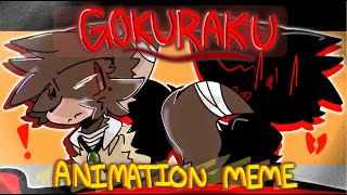 gokuraku (animation meme) || catified bsd || TW!!