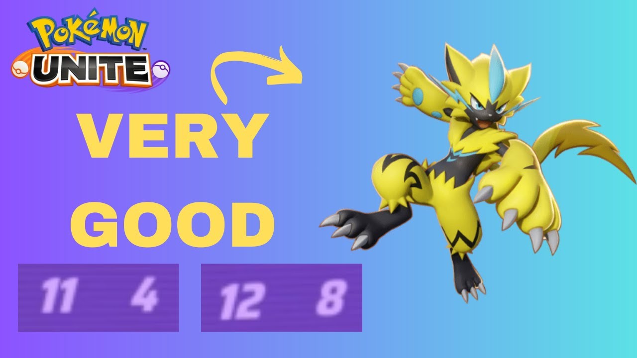 Buffed ZERAORA Is So Good | Pokemon Unite