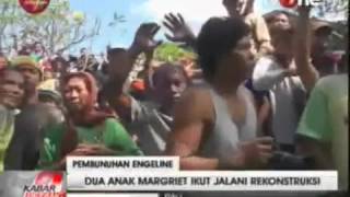 Download lagu Anak Margriet Disoraki Warga Saat Rekonstruksi Pembunuhan Angeline @ Kabar Petang 6 Juli 2